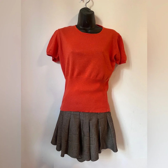 Rodier Laine Wool Shirt Sleeve sweater - Picture 3 of 5